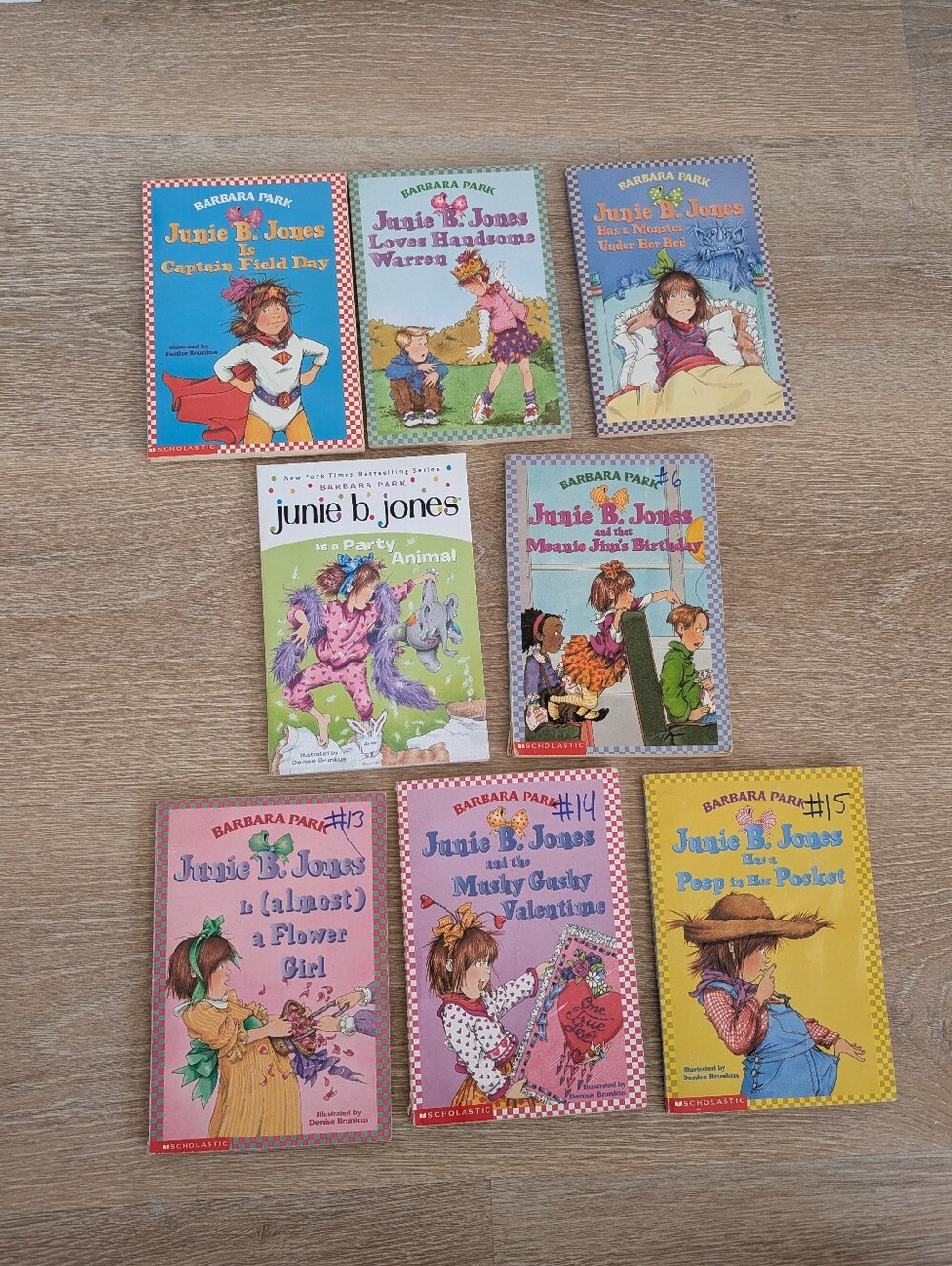 Bundle of Eight Junie B Jones Books